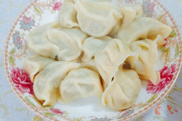 韭菜猪肉水饺的做法图解15