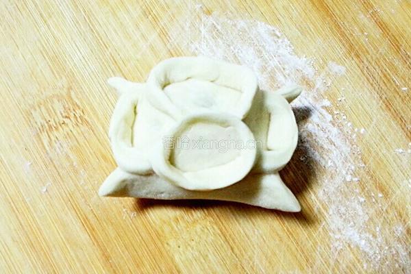 花样奶黄包的做法图解12