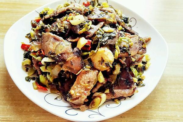 牛肉炒酸菜的做法图解9