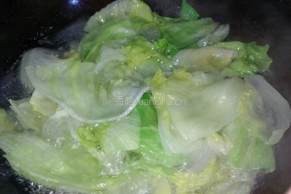 广式球生菜的做法图解4
