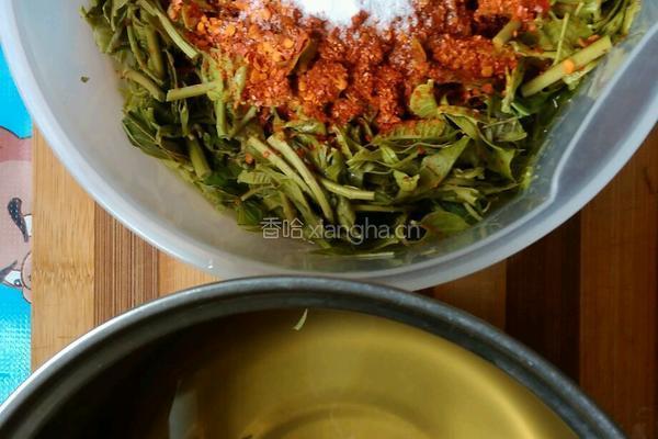 凉拌香椿的做法图解4