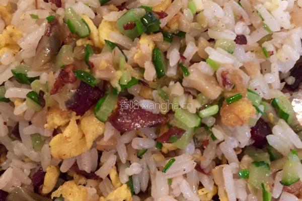 腊味蛋炒饭的做法图解6