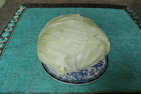 糖醋莲白的做法图解1