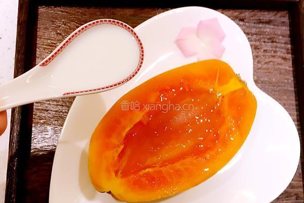 美厨燕窝木瓜浴的做法图解10