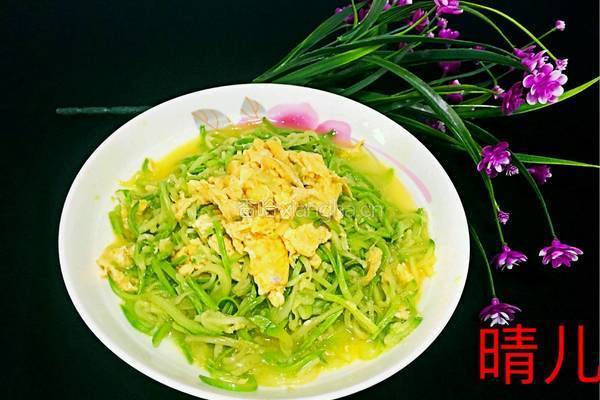西葫芦炒土鸡蛋的做法图解14