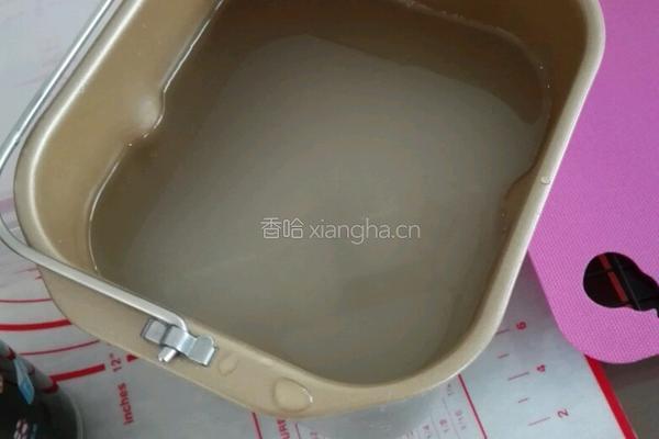 面包机自制红豆沙青团的做法图解6