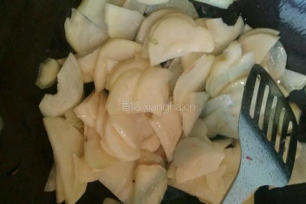 素炒三片的做法图解4