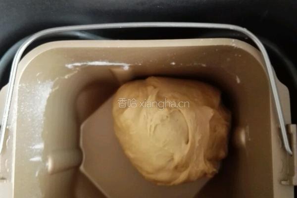 (汤种)炼奶咖啡巧克力土司的做法图解3