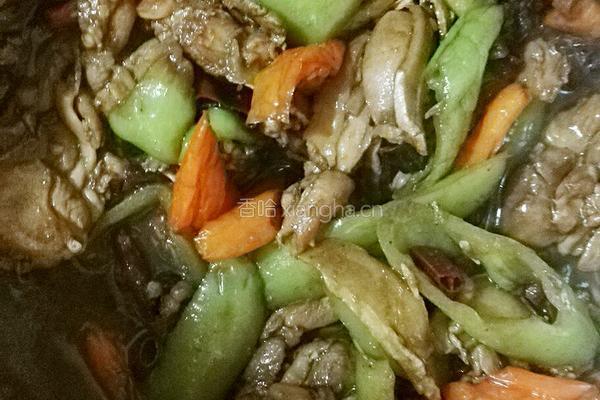 辣炒鸡腿肉的做法图解8