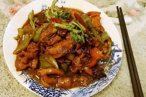 辣炒鸡腿肉的做法图解10