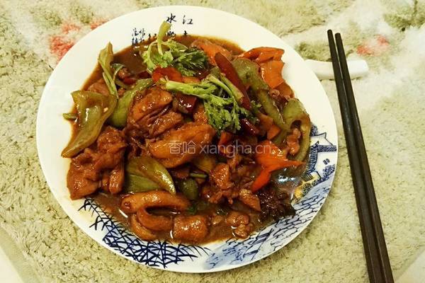 辣炒鸡腿肉的做法图解12