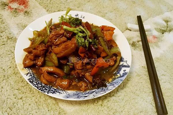 辣炒鸡腿肉的做法图解13
