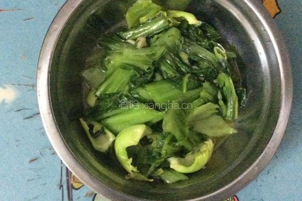 蒜蓉炒芥菜的做法图解5