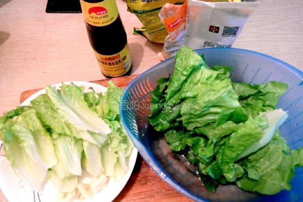 蒜泥生菜的做法图解2