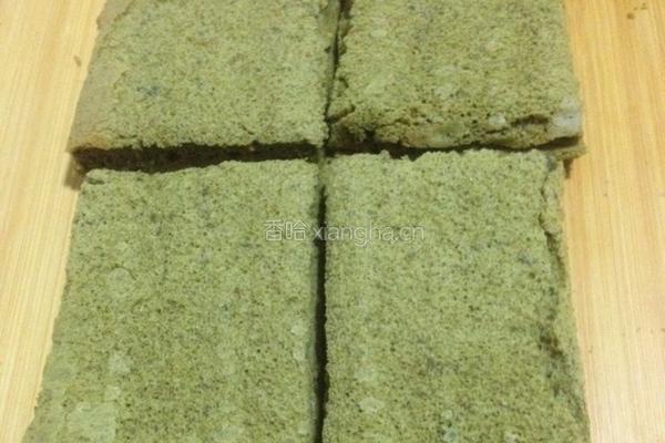 抹茶蛋糕的做法图解10
