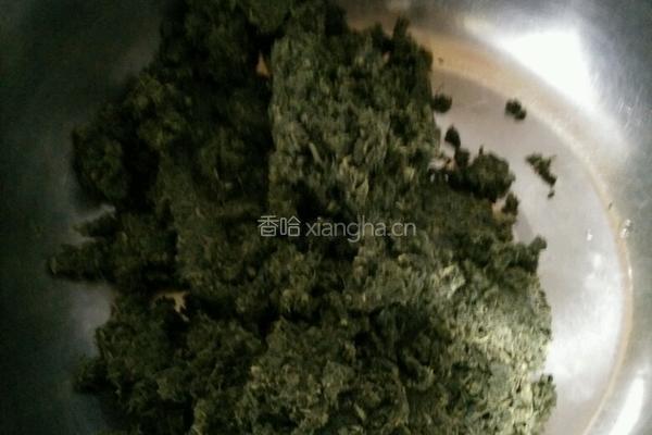 艾叶粑粑的做法图解2
