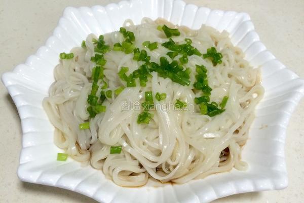 葱香拌面的做法图解11