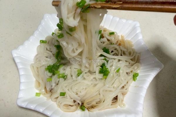 葱香拌面的做法图解12