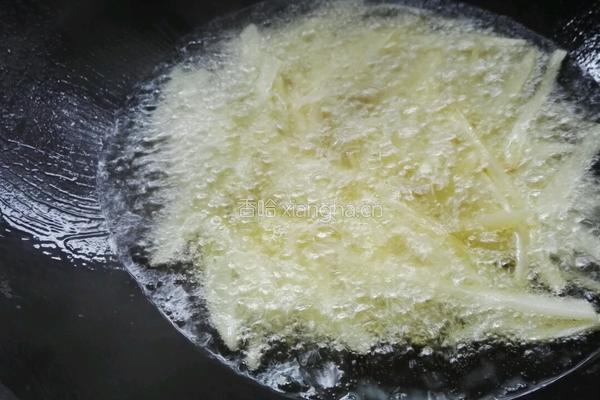 炸薯条的做法图解6