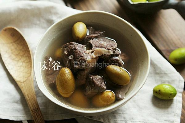 青橄榄猪肺汤的做法图解6