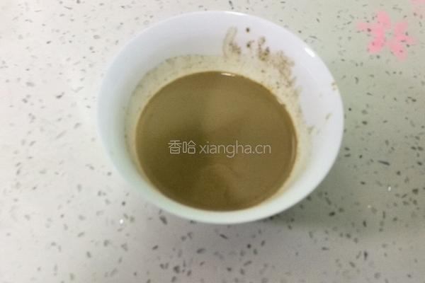 巧克力芝士蛋糕8寸方模的做法图解5