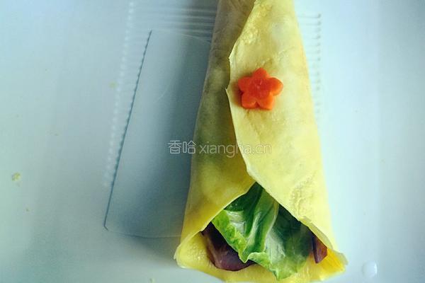 培根鸡蛋饼的做法图解11