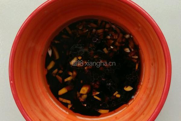 凉拌面条菜的做法图解4