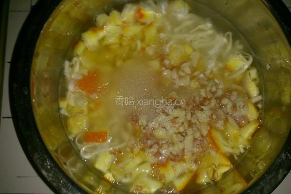 橙香拉面糕的做法图解1