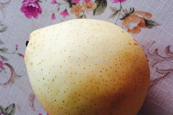 红枣桂圆雪梨糖水的做法图解2