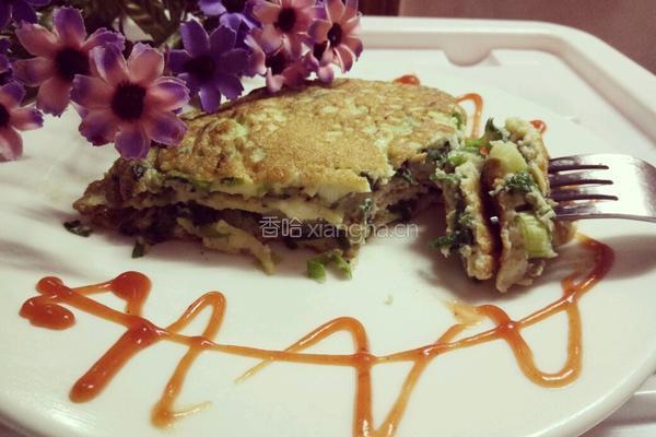 超嫩葱花鸡蛋的做法图解8