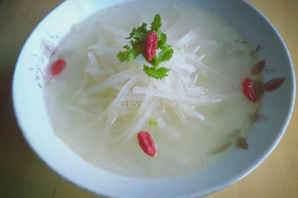 白罗卜汤的做法图解8