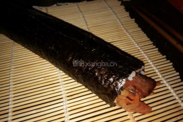 韩式紫菜包饭的做法图解13