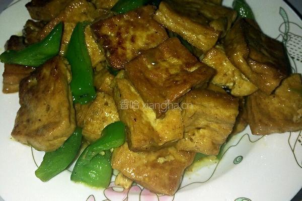 青椒豆腐的做法图解7