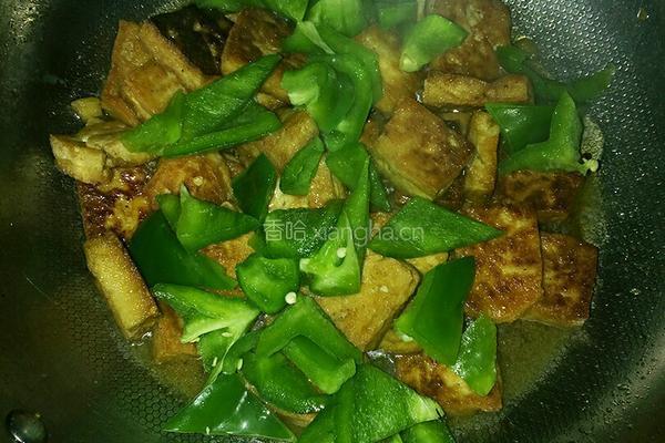青椒豆腐的做法图解6