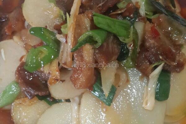 家常小菜之土豆回锅的做法图解7