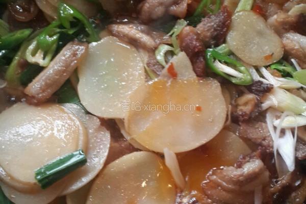 家常小菜之土豆回锅的做法图解6