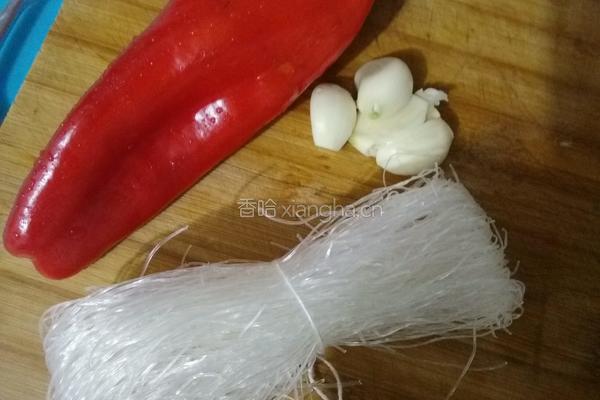 菠菜拌粉丝的做法图解2
