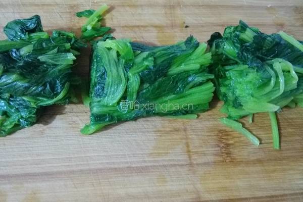 菠菜拌粉丝的做法图解4