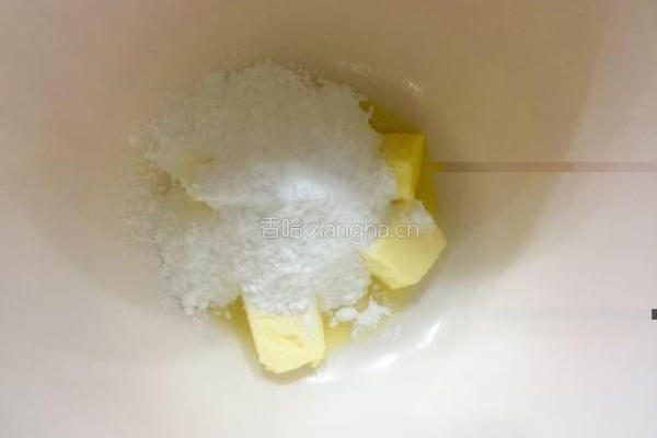 抹茶蔓越莓曲奇饼干的做法图解2