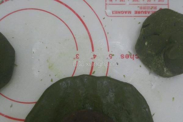 樱花抹茶团子的做法图解7