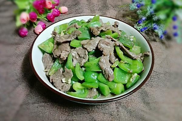 甜椒炒牛肉的做法图解11