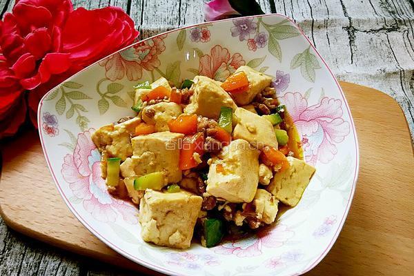 时蔬豆腐