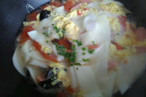彩蔬片儿汤的做法图解10