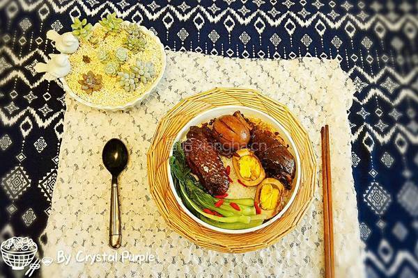 全鸡卤肉饭的做法图解14