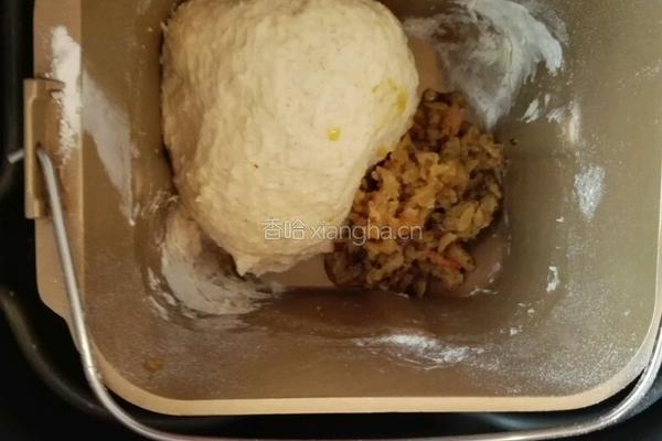 (冷藏汤种)台式红葱肉松全麦土司的做法图解6