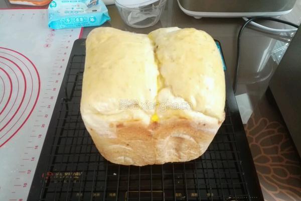 (冷藏汤种)台式红葱肉松全麦土司的做法图解14