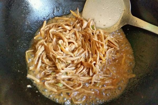 肉丝黄花菜的做法图解10