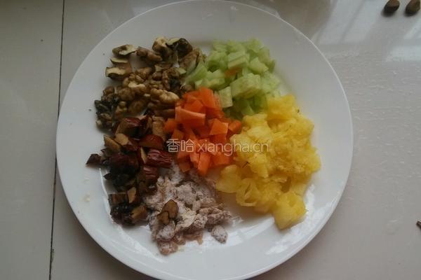 菠萝饭的做法图解4