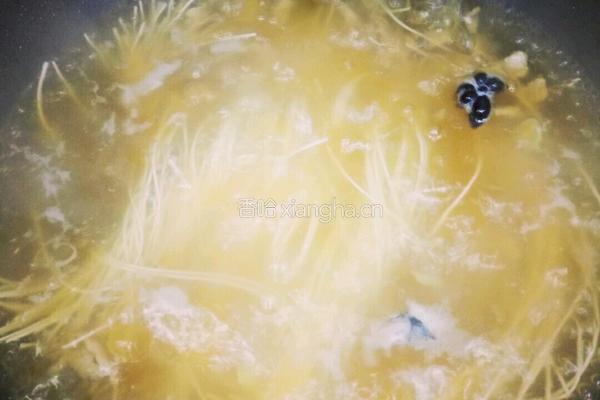 菠菜炝锅面的做法图解9