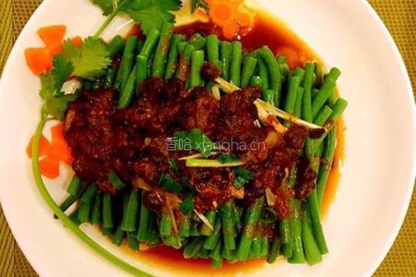 豆豉麻酱豇豆角的做法图解6